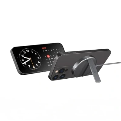Imagen de Xlayer Magfix Pro Universele Cargador Inalámbrico 15W Gris