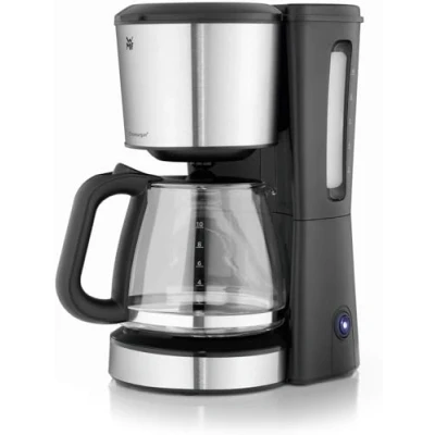 Imagen de WMF Bueno Cafetera de filtro con jarra cristal, café filtro, 10 tazas, botón inicio/parada, antigoteo, giratorio, apagado automático, placa calentadora, 1000 W