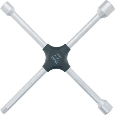 Imagen de HAZET 705V 02 Llave de cruz para rueda cuatro vías Acero herramientas 19, 22, 17