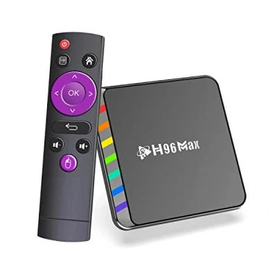 Imagen de 2023 Android 12.0 TV Box, H96 MAX W2 4GB RAM 64GB ROM, Box S905X2 3D UHD/4K H.265 HDR 10+ 2.4G/5G WiFi 6 Ethernet 1000M Bluetooth 5.0 Decodificador,4gb+64gb