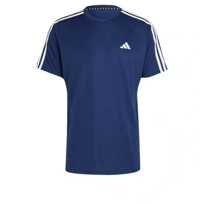 Imagen de Adidas Hombre T Shirt (Short Sleeve) TR Es Base 3S T, Dark Blue/White, IB8152, 4XL