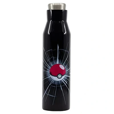 Imagen de Botella reutilizable térmica de acero inoxidable 580 ml Pokemon