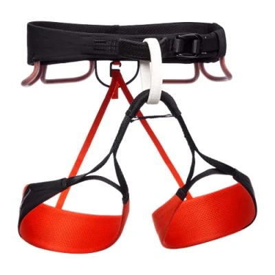 Imagen de Black Diamond W Zone Harness Rojo Negro, Cinturón de asiento para mujer, talla S Color Octane