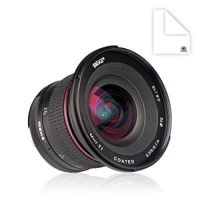 Imagen de Meike Optics MK Objetivo Ultra Gran Angular para Montura Sony E Mount (12 mm, f2.8)