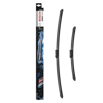 Imagen de Escobilla limpiaparabrisas Bosch Aerotwin A144S, Longitud: 650mm/400mm − 1 juego para el parabrisas (frontal) Válidas únicamente vehículos con volante a la derecha (UK)