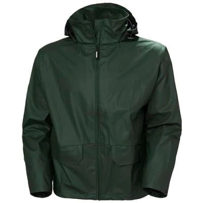 Imagen de Helly Hansen Voss, 490 L70180 Chaqueta Impermeable, Hombre, L, Verde