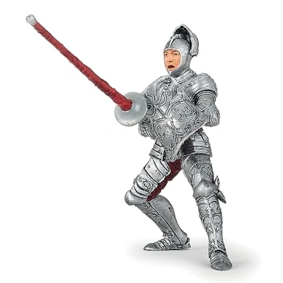 Imagen de Papo Francia Caballero con Armadura Figura (Papo 39798)