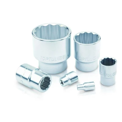 Imagen de Toma de corriente 3/8&quot; y 12 puntas TOPTUL 20 mm kant