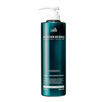 Imagen de Lador Wonder Bubble Moisture Shampoo 600 ml Tratamiento Champú Doble Acción Hidrata Nutre Cabello Restaura Estructura Capilar Saludable Previene Caída