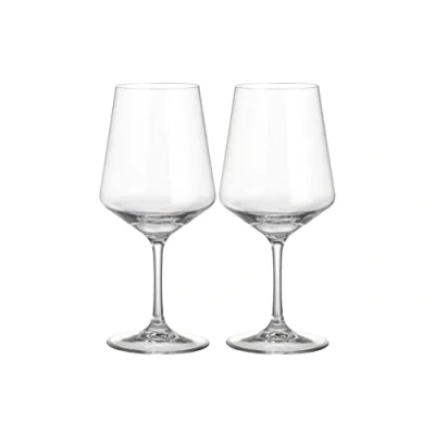 Imagen de BRUNNER 0830213N.C71 Elegantes Copas Irrompibles de Vino Rojo y Blanco, R&amp;W Wineglass Colección Reserva 2 Unidades, 58 Cl