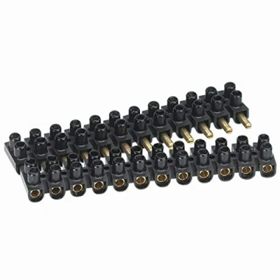 Imagen de Legrand regletas/bornas cx. Regleta suprem 12 bornas pvc negra 10mm