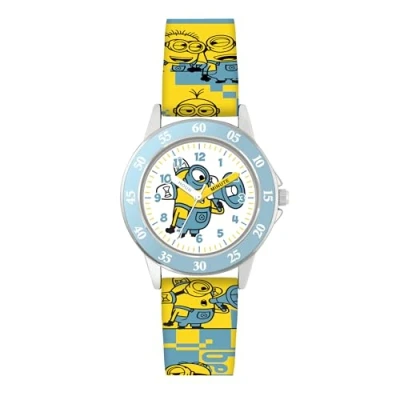 Imagen de Accutime Minions DMF4107 Correa de silicona Amarillo Moderno, Amarillo, Moderno