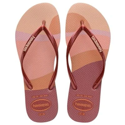 Imagen de Havaianas Slim Palette Glow, Sandalias Mujer, Ballet Rose, 33/34 EU