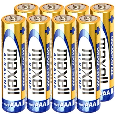 Imagen de Maxell Micro Pilas alcalinas (1,5 V Tipo AAA, 8 Unidades)