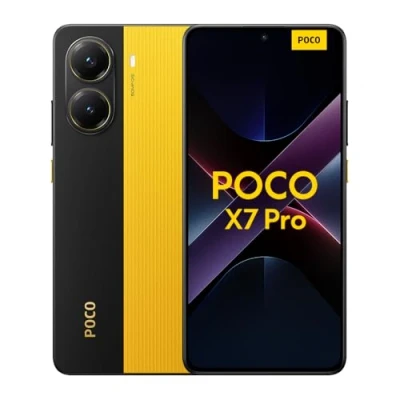 Imagen de Xiaomi POCO X7 Pro Smartphone de 8+256GB, Pantalla CrystalRes 1.5K 120Hz AMOLED, MediaTek Dimensity 8400 Ultra, Cámara Principal 50 MP con OIS, 90W HyperCharge, Amarillo (Versión ES)