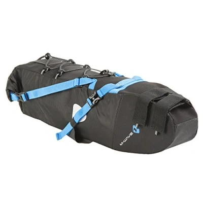 Imagen de M Wave James Bay Bolsa sillín Bicicleta Rough Ride Saddle L, Adultos Unisex, Negro