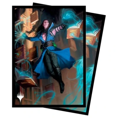 Imagen de Ultra Pro MTG Murders at Karlov Manor fundas de 100 unidades Mirko, teórico obsesivo, protector antirreflejos, accesorio juego cartas coleccionables MTG, tamaño estándar