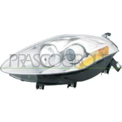 Imagen de PRASCO FT1384904 Faros izquierda H1/H1 amarillo para circulación por la derecha con electromotor servomotor reg. alcance luces FIAT: BRAVO 2