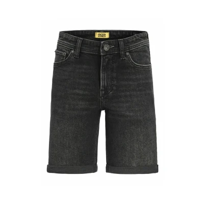 Imagen de Jack &amp; Jones Junior Shorts vaqueros para niños, Talla: 13a, Black denim