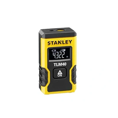 Imagen de STANLEY Medidor Láser de Bolsillo TML40, rango hasta 12m, carga USB, batería litio interna, pantalla visibilidad, precisión +/ 6mm@10m, diseño compacto, STHT77666 0