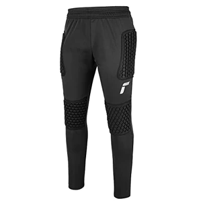 Imagen de Reusch Concurso II Pant Advance Pantalones de Entrenamiento, Negro/Plateado, Small para Hombre
