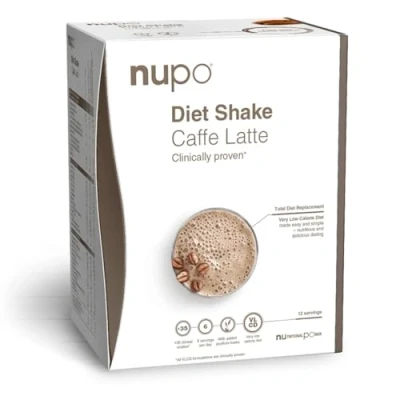 Imagen de NUPO Diet Shake Chai Latte Batidos dietéticos de primera calidad para el control peso I Batido sustitutivo comidas probado clínicamente 12 Raciones Sin OMG