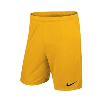 Imagen de Nike Yth Park II Knit Short Nb, Pantalón Corto, Niños, Amarillo (University Gold/Black), XS