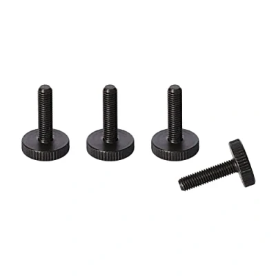 Imagen de PrecisionGeek Tornillo Para Pulgar de Acero Ennegrecido M5 x 19mm L 24mm 4pz
