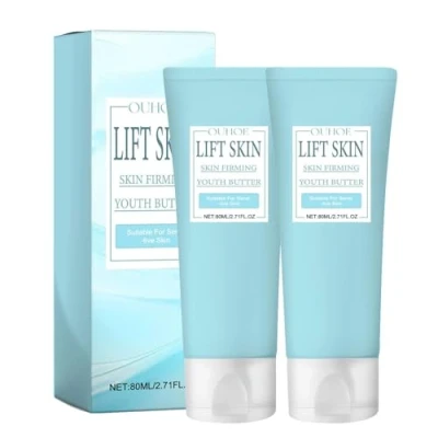 Imagen de 2 Pcs Luxelift Skin Firming Youth Butter, Cream, Cream for Loose Skin, Moisturizes and Improves Fine Lines, Body Face Neck