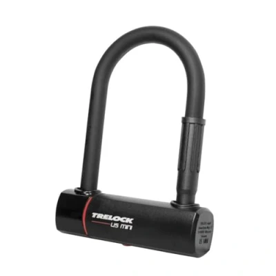 Imagen de Trelock Bügelschloss 2232025911 Candado antirrobo, Adultos Unisex, Negro, 83 140mm