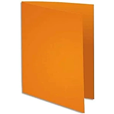 Imagen de Exacompta 330007E Lote de 100 Subcarpetas Super 250, Color Naranja