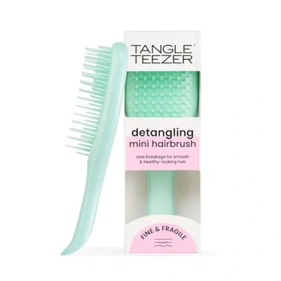 Imagen de Tangle Teezer Mini Ultimate Detangler Fino Y Frágil Para Cabello Húmedo Seco Cepillo Desenredante Óptimo Niños Viajes Jade Lagoon