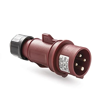 Imagen de FAMATEL Clavija IP44 3P+N+T 16A 380 415V Rojo