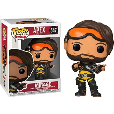Imagen de Funko Pop! Games: Apex Legends Mirage Figura de Vinilo Coleccionable Idea Regalo Mercancia Oficial Juguetes para Niños y Adultos Video Games Fans Muñeco Coleccionistas