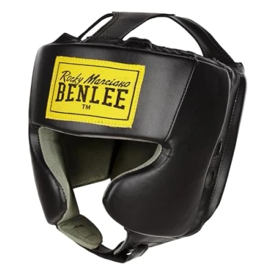 Imagen de BENLEE Rocky Marciano Kopfschützer Mike Casco de Boxeo, Color Negro, Talla s/m