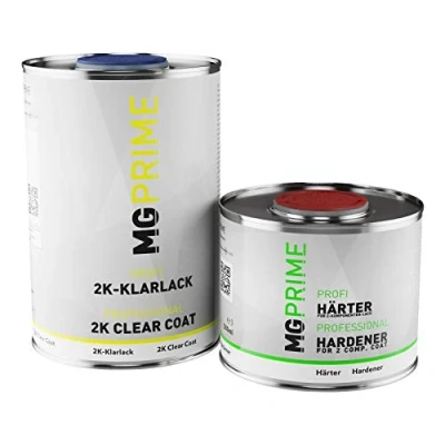 Imagen de TRISTARcolor 1,5 litros pintura transparente de 2 componentes coche alto brillo HS incluido endurecedor