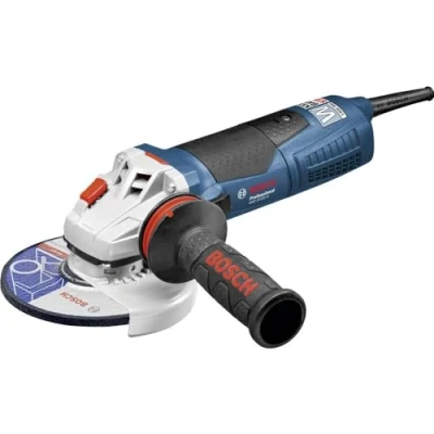 Imagen de BOSCH 060179R002 Miniamoladora GWS 19 150 CI Professional. 1.900 W. mm. 9.700 rpm. Arranque suave. Protección contra rearranque. KickBack Stop. 2,4 Kg con Empuñadura anti vibración. Caja de cartón.
