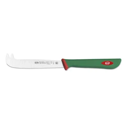 Imagen de Sanelli Línea Premana Professional,Cuchillo Queso Cm.12,Acero Inoxidable,Verde y Rojo,