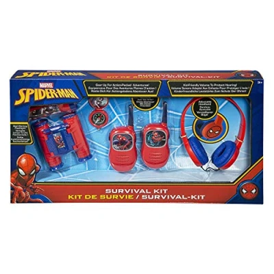 Imagen de eKids Spiderman Paquete de Accesorios, Moyen (Kiddesigns SM V302)