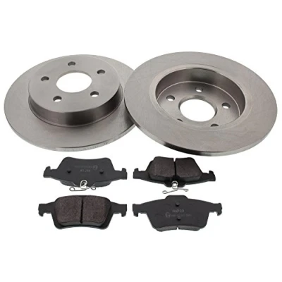 Imagen de MAPCO 47664 Kit de discos y pastillas freno Eje trasero macizo FORD: Focus 2 Kombi, 2, C Max norauto, oscaro, mister auto