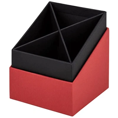 Imagen de Rössler Papier 1331452360 S.O.H.O. Estuche para lápices, 86 x 100 mm, rojo, 1 unidad