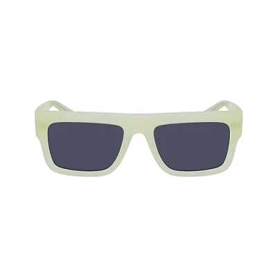 Imagen de Calvin Klein Unisex CKJ23642S 745 Gafas de sol Bio inyección Verde Cal Gris Cuadrada Normal