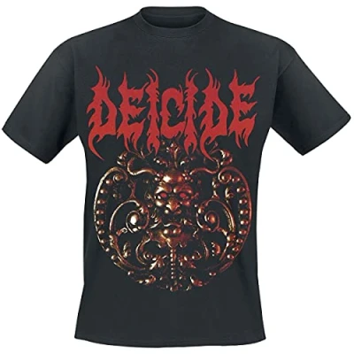 Imagen de Deicide Hombre Camiseta Negro L 100% Algodón Regular