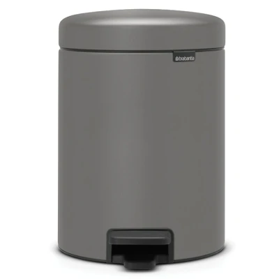 Imagen de Brabantia 126284 Cubo de Basura, Mineral Concrete Gris, 5 litros