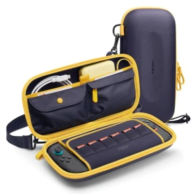 Imagen de Spigen Funda Nano Pop Pro Compatible con Nintendo Switch 2 2025 Blueberry Navy