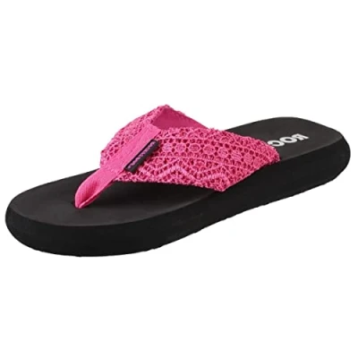 Imagen de Rocket Dog Spotlight Chanclas para Mujer, Rosa (Pink Lima Crochet), 37 EU