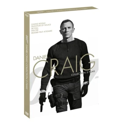 Imagen de James Bond 007 La collection Daniel Craig : Casino Royale + Quantum of Solace Skyfall Spectre Mourir peut attendre [Francia] [Blu ray]