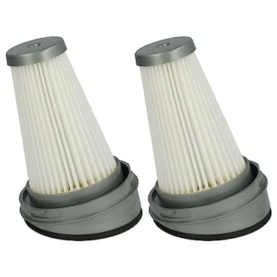 Imagen de vhbw 2x Filtro plisado compatible con Rowenta X Pert 3.60 RH6935WO, RH6973WO aspiradora Filtro, cartucho