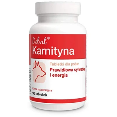 Imagen de DOLFOS Dolvit Carnitina 90 comprimidos Alimento complementario para uso en perros con mayor actividad física