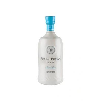 Imagen de Macaronesian Ginebra Premium de las Islas Canarias con agua filtrada en galerías volcánicas 37,5% vol., botella 700ml
